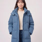Long Oversized Hooded Puffer Jacket