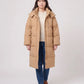 Long Oversized Hooded Puffer Jacket