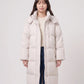Long Oversized Hooded Puffer Jacket