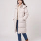 Long Oversized Hooded Puffer Jacket