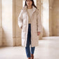 Long Oversized Hooded Puffer Jacket