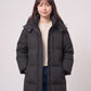 Long Oversized Hooded Puffer Jacket