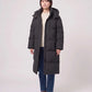 Long Oversized Hooded Puffer Jacket