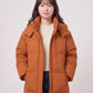 Long Oversized Hooded Puffer Jacket