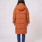 Long Oversized Hooded Puffer Jacket