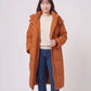 Long Oversized Hooded Puffer Jacket