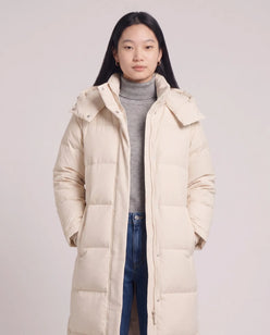 Maxi Hooded Puffer Coat