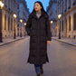 Maxi Hooded Puffer Coat