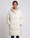 Oversized Mid-Length Hooded Puffer Jacket