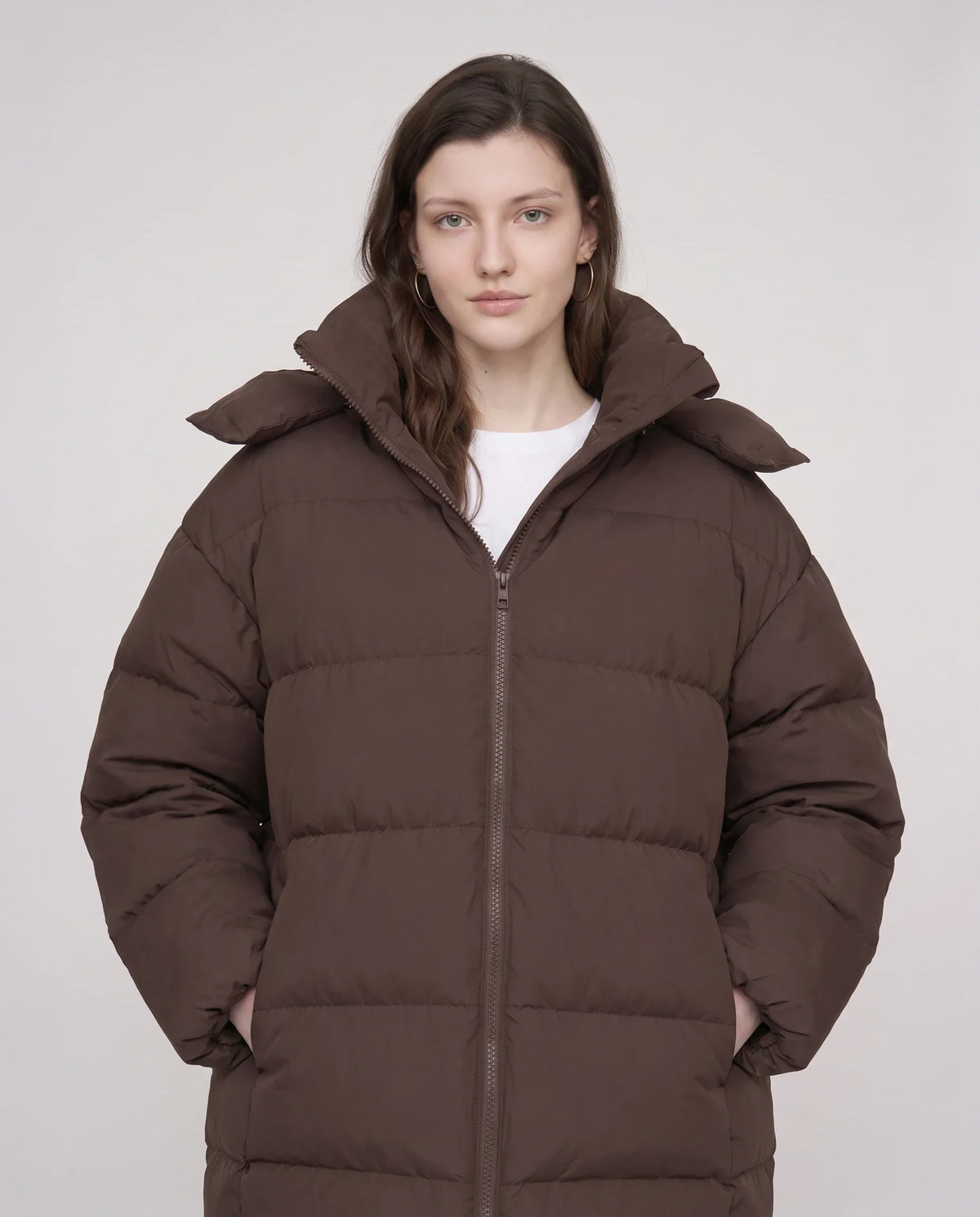Oversized Hooded Puffer Jacket