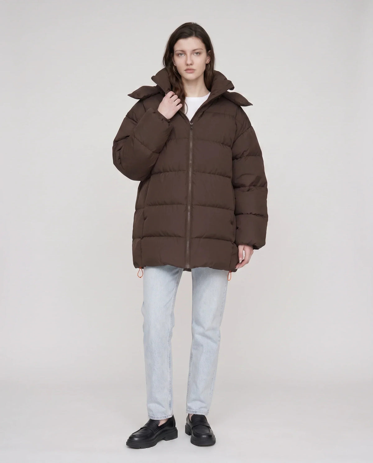 Oversized Hooded Puffer Jacket