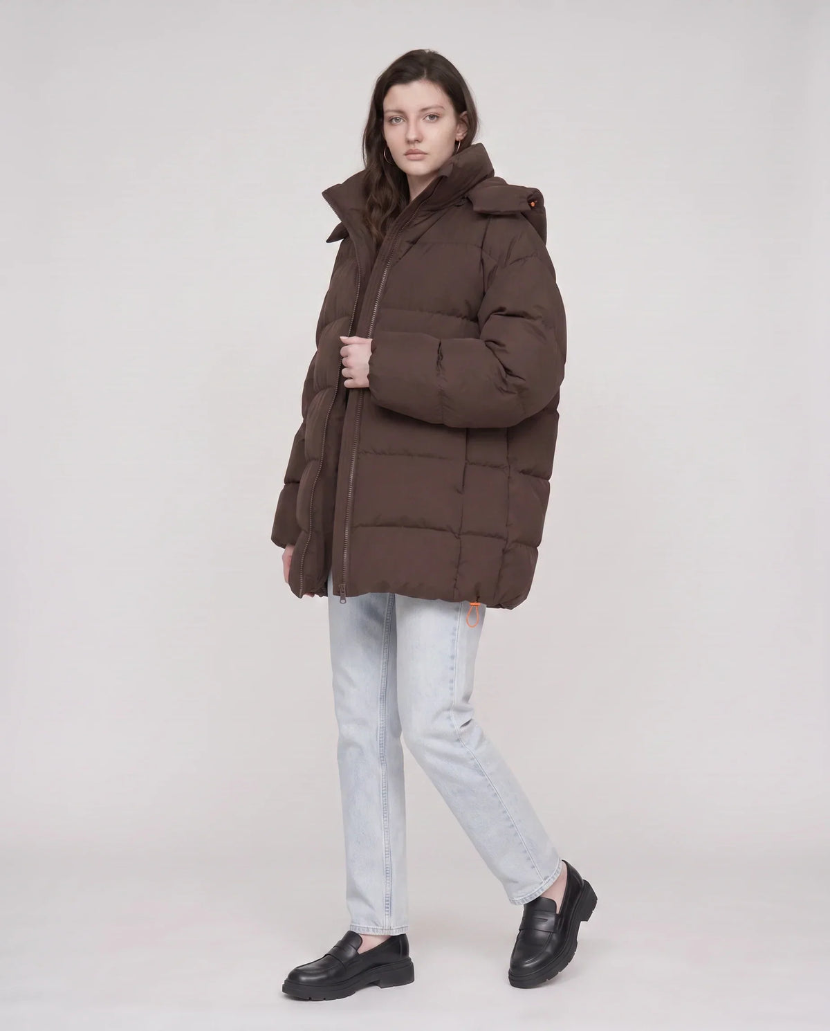 Oversized Hooded Puffer Jacket