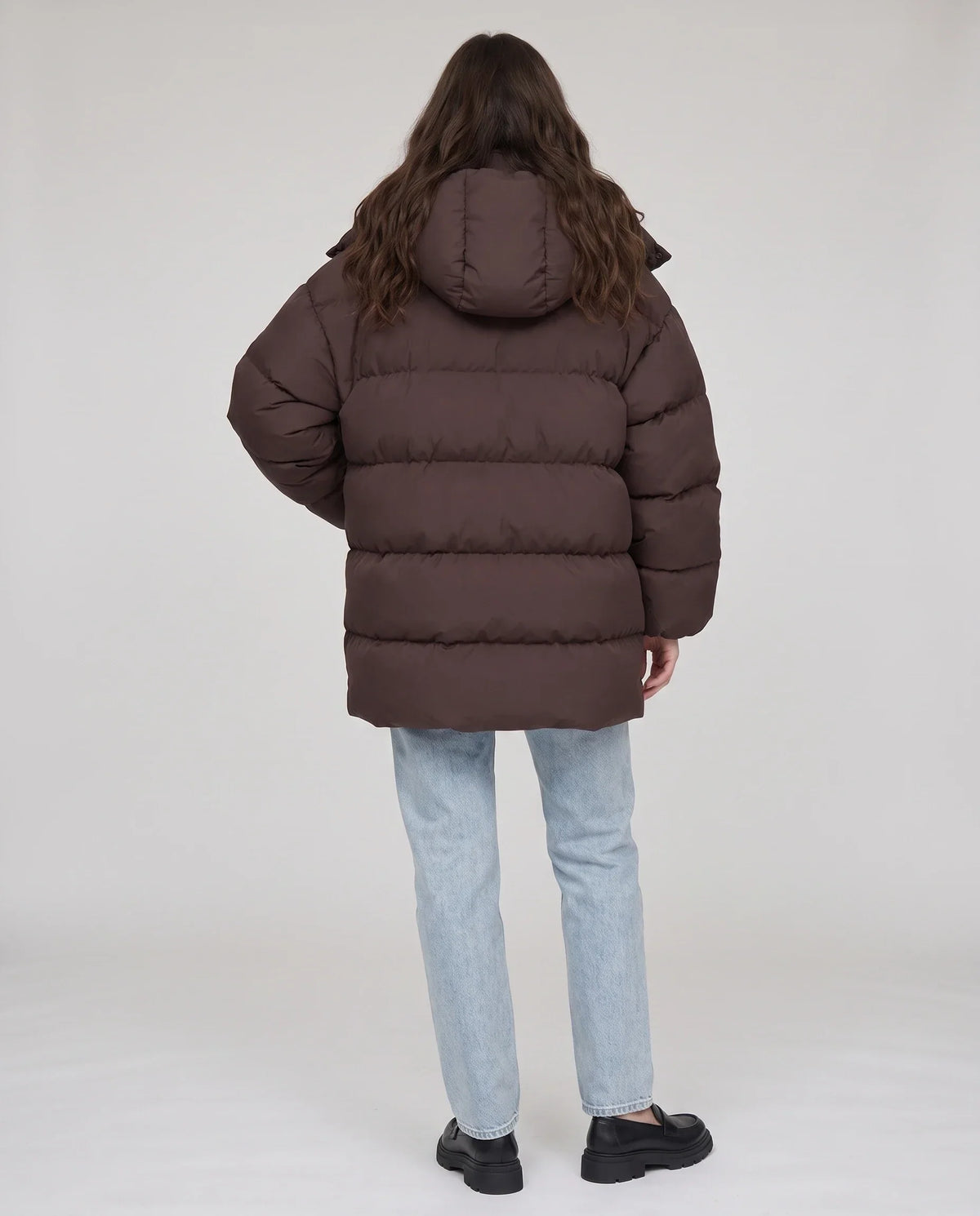 Oversized Hooded Puffer Jacket