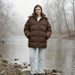 Oversized Hooded Puffer Jacket