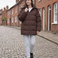 Oversized Hooded Puffer Jacket