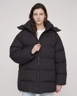 Oversized Hooded Puffer Jacket
