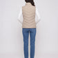 Fitted Sleeveless Puffer Gilet