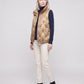 Satin Diamond-Quilted Puffer Gilet