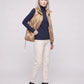 Satin Diamond-Quilted Puffer Gilet