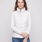 Fitted Sleeveless Puffer Gilet