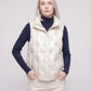 Satin Diamond-Quilted Puffer Gilet
