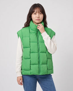 Oversized Quilted Puffer Gilet