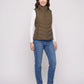 Fitted Sleeveless Puffer Gilet