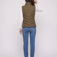 Fitted Sleeveless Puffer Gilet
