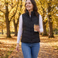 Fitted Sleeveless Puffer Gilet