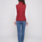 Fitted Sleeveless Puffer Gilet