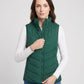 Fitted Sleeveless Puffer Gilet