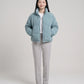 Short Corduroy Puffer Jacket