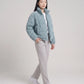 Short Corduroy Puffer Jacket