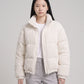 Short Corduroy Puffer Jacket