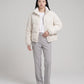 Short Corduroy Puffer Jacket