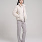 Short Corduroy Puffer Jacket