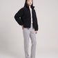 Short Corduroy Puffer Jacket