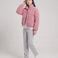Short Corduroy Puffer Jacket