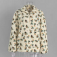 Floral Half-Zip Pullover