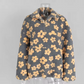Floral Half-Zip Pullover