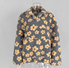 Floral Half-Zip Pullover