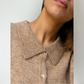 Pointed Collar Cardigan