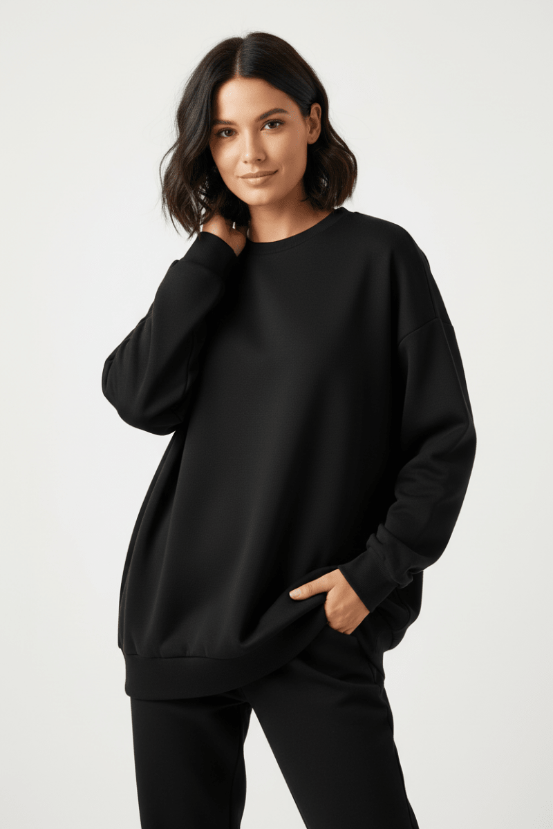 Oversized Crewneck Sweatshirt
