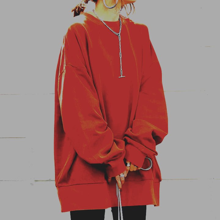 Oversized Crewneck Sweatshirt