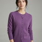 Crewneck Button Cardigan