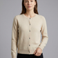 Crewneck Button Cardigan
