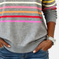 Rainbow Quarter-Zip Jumper