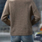 Charlotte V Neck Jumper Ribbed Trim
