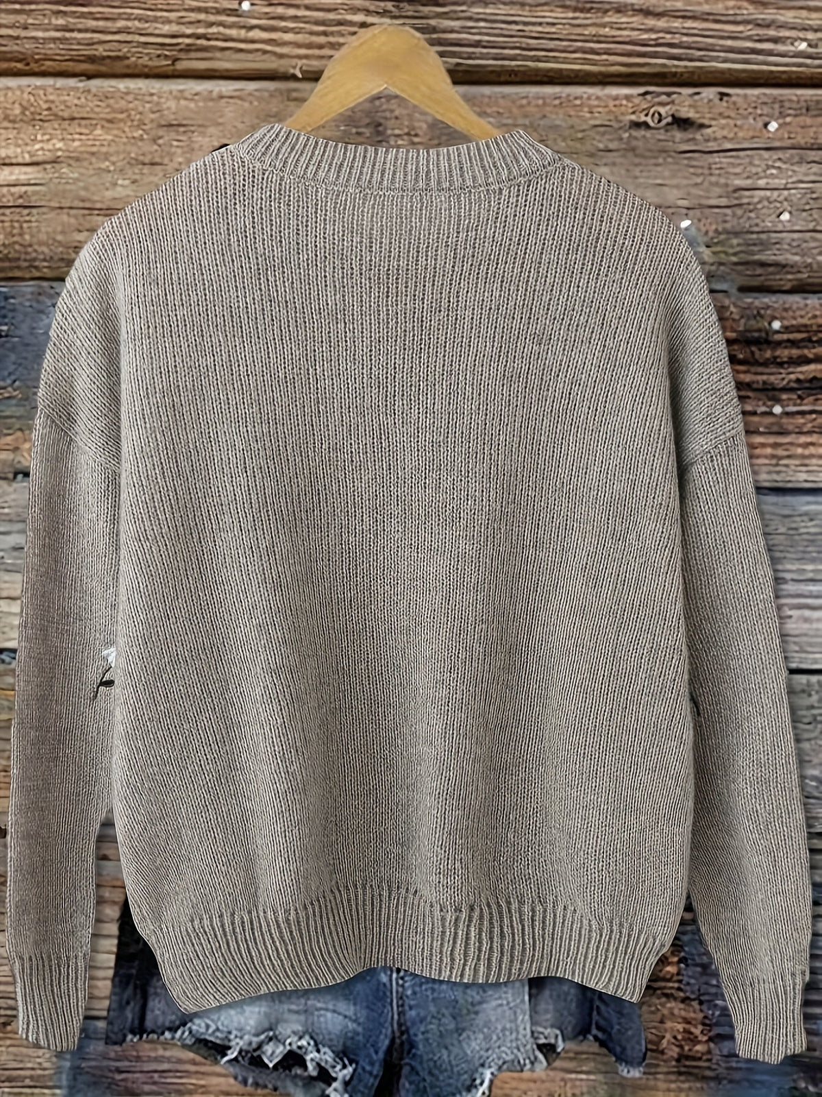 Daisy Embroidered Jumper