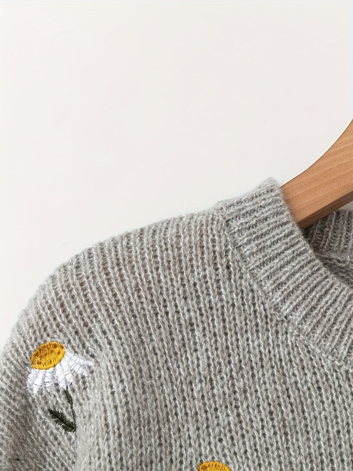Daisy Embroidered Jumper